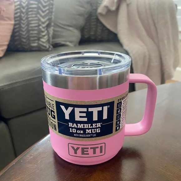 YETI Rambler 10 oz Mug パワーピンク YETI POWER PINK - Stackable Rambler 10oz Coffee Mug NWT